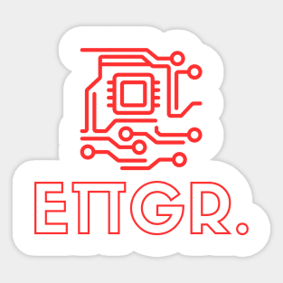 Electronics Engineer Sticker